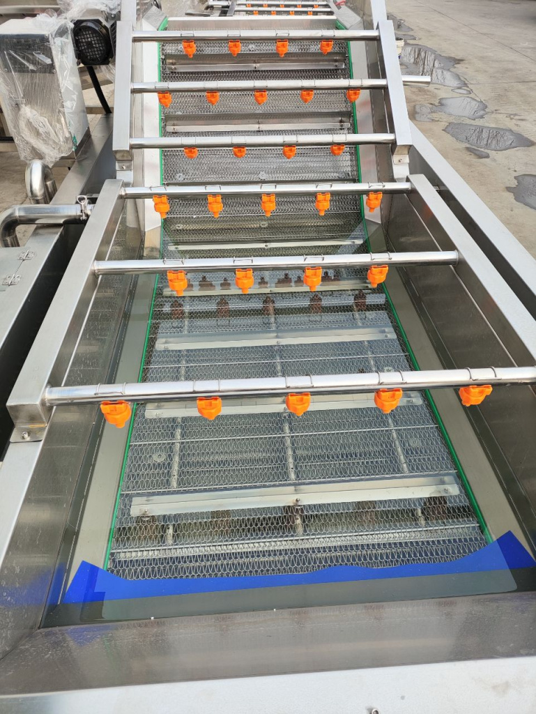 Конвейерная барботажная мойка QX-2200