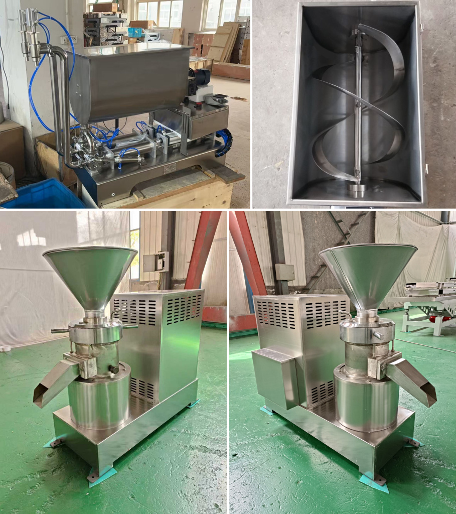 Комплект оборудования для производства пасты из грецкого ореха MJ-200