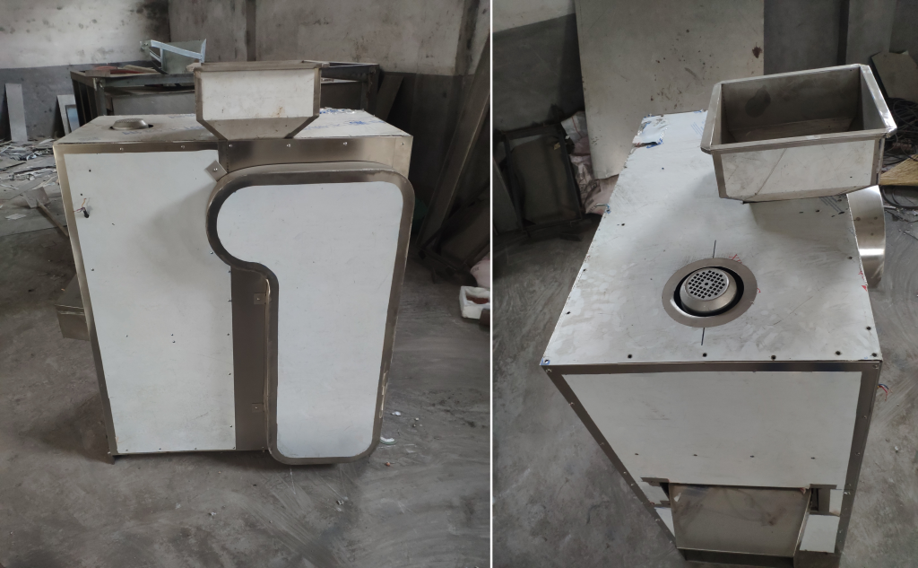 Станок для дробления и отделения сердцевин арахиса HXG-500