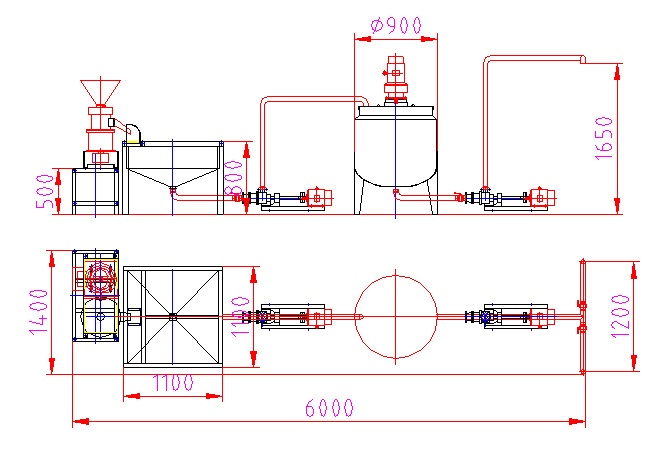 Чертеж оборудования ОР