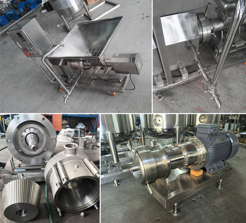 Коллоидная мельница для производства фисташковой пасты JMW-260J Коллоидная мельница для производства фисташковой пасты JMW-260J