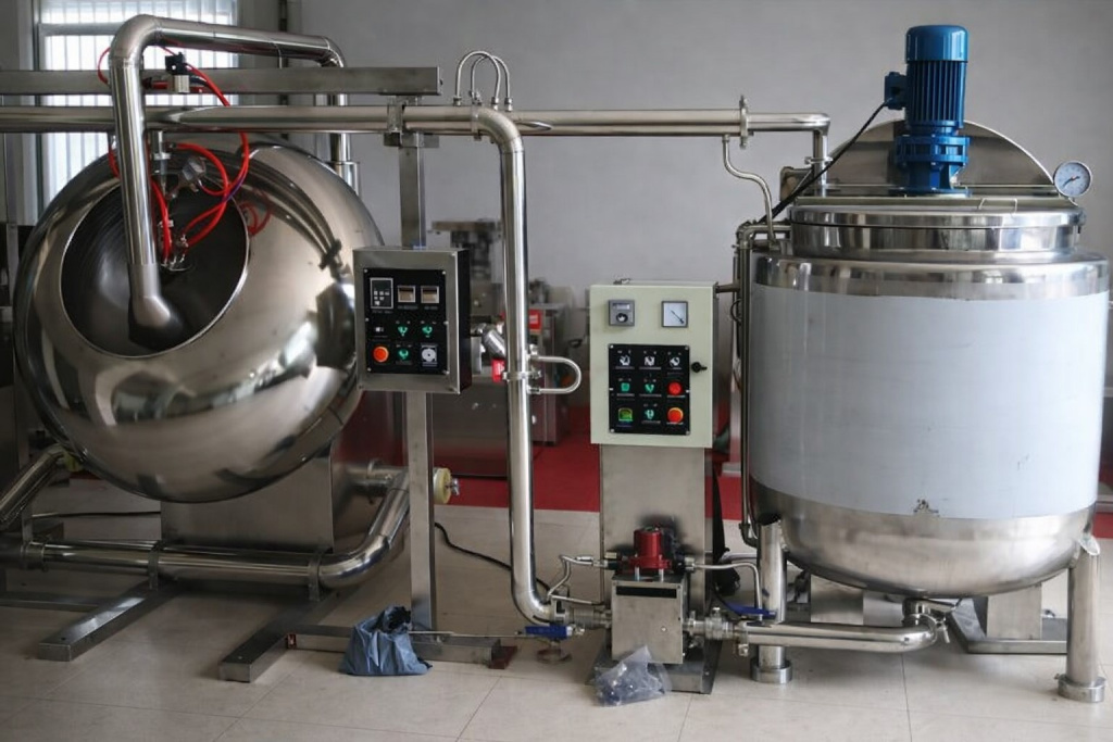 Сироповарочный котел TJ-100L