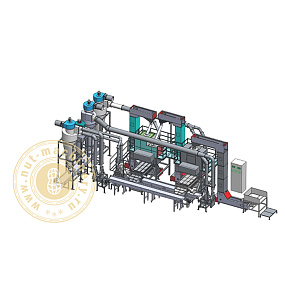 Линия лущения и сортировки грецкого ореха HT-5
